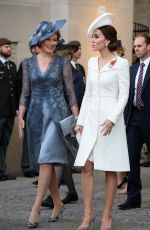 KATE MIDDLETON at Last Post Ceremony at Commonwealth War Graves Commission Ypres Memorialin in Ypres 07/30/2017