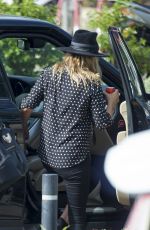 KATE MOSS Waiting for Her Driver at Airport in Ibiza 08/27/2017