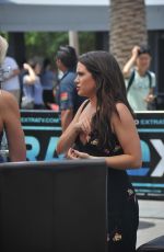 KATE STEVENS on the Set of Extra in Los Angeles 08/15/2017