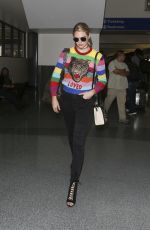 KATE UPTON at LAX Airport in Los Angeles 08/23/2017