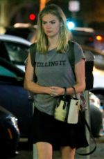 KATE UPTON Out and About in West Hollywood 08/10/2017