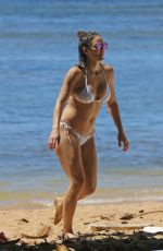 KATHARINE MCPHEE in Bikini at a Beach in Hawaii 08/27/2017