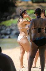 KATHARINE MCPHEE in Bikini at a Beach in Hawaii 08/27/2017