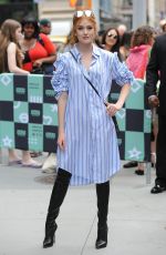 KATHERINE MCNAMARA Leaves AOL Build Studios in New York 08/14/2017