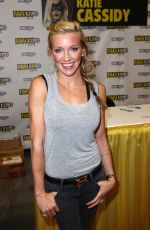 KATIE CASSIDY at Comic-con in Boston 08/13/2017