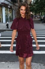 KATIE HOLMES at The Tick Premiere in New York 08/16/2017