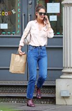 KATIE HOLMES Out Shopping in New York 08/08/2017