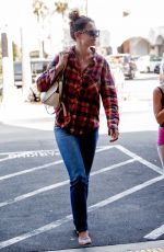 KATIE HOLMES Shopping at CVS in Los Angeles 08/22/2017