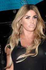 KATIE PRICE at a Party in Blackpool 08/29/2017