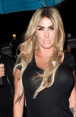 KATIE PRICE at a Party in Blackpool 08/29/2017