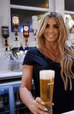 KATIE PRICE at a Party in Blackpool 08/29/2017