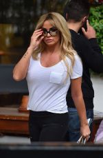 KATIE PRICE Leaves ITV Studio in London 08/02/2017