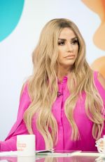 KATIE PRICE on the Set of Loose Women Show in London 08/29/2017