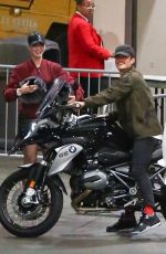 KATY PERRY and Orlando Bloom at a Motorcycle Out in Los Angeles 08/14/2017