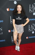 KAYLA MAISONET at The Lion King Sing-along in Los Angeles 08/05/2017