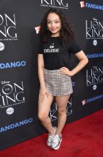 KAYLA MAISONET at The Lion King Sing-along in Los Angeles 08/05/2017