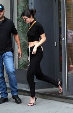 KEDNALL JENNER Leaves an Apartment in New York 08/03/2017