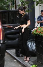KEDNALL JENNER Leaves an Apartment in New York 08/03/2017