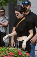 KEDNALL JENNER Leaves an Apartment in New York 08/03/2017
