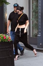 KEDNALL JENNER Leaves an Apartment in New York 08/03/2017