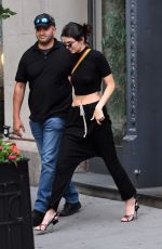 KEDNALL JENNER Leaves an Apartment in New York 08/03/2017