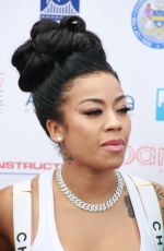KEISHA COLE at a Community Appreciation Day in Philadelphia 08/27/2017