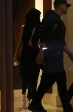 KENDALL and KYLIE JENNER Night Out in Beverly Hills 08/14/2017