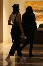KENDALL and KYLIE JENNER Night Out in Beverly Hills 08/14/2017