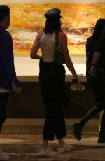 KENDALL and KYLIE JENNER Night Out in Beverly Hills 08/14/2017
