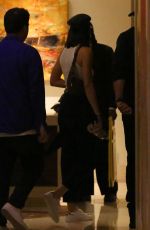 KENDALL and KYLIE JENNER Night Out in Beverly Hills 08/14/2017