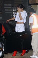 KENDALL JENNER and HAILEY BALDWIN Out for Dinner at Nobu in Malibu 08/29/2017