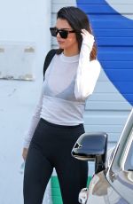 KENDALL JENNER Leaves a Studio in Calabasas 08/30/2017