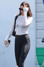 KENDALL JENNER Leaves a Studio in Calabasas 08/30/2017