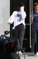KENDALL JENNER Leaves a Studio in Culver City 08/25/2017