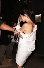 KENDALL JENNER Leaves Avenue Nightclub in Hollywood 08/09/2017