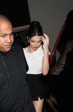 KENDALL JENNER Leaves Delilah