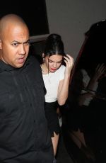 KENDALL JENNER Leaves Delilah