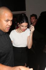 KENDALL JENNER Leaves Delilah