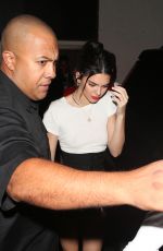 KENDALL JENNER Leaves Delilah