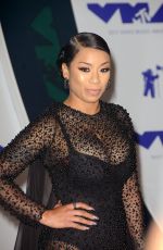 KEYSHIA COLE at 2017 MTV Video Music Awards in Los Angeles 08/27/2017