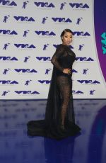 KEYSHIA COLE at 2017 MTV Video Music Awards in Los Angeles 08/27/2017