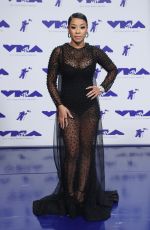 KEYSHIA COLE at 2017 MTV Video Music Awards in Los Angeles 08/27/2017
