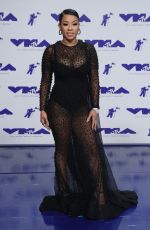 KEYSHIA COLE at 2017 MTV Video Music Awards in Los Angeles 08/27/2017