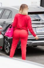 KHLOE KARDASHIAN at a Studio in Los Angeles 08/15/2017