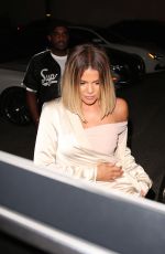 KHLOE KARDASHIAN at Ace of Diamonds Strip Club in West Hollywood 08/15/2017