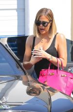 KHLOE KARDASHIAN Leaves a Studio in Los Angeles 08/30/2017