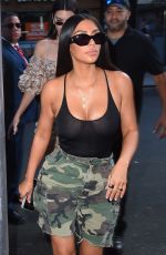 KIM KARDASHIAN and KENDALL JENNER Out Shopping in New York 08/01/2017