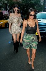 KIM KARDASHIAN and KENDALL JENNER Out Shopping in New York 08/01/2017