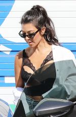 KIM KARDASHIAN Leaves Independence Studio in Hollywood 08/18/2017