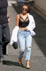 KIM KARDASHIAN Leaves Independence Studio in Hollywood 08/18/2017